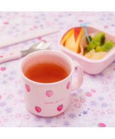 Mother garden マザーガーデン 野いちご プラ耐熱コップ 《レトロストロベリー柄》