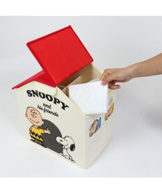 PET PARADISE スヌーピー 赤屋根 収納ボックス