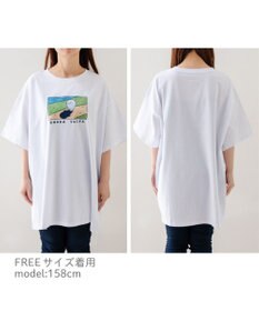 Mother garden しろたん ビッグTシャツ 半袖 《ONAKA SUITA》 フリーサイズ ユニセックス