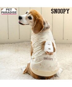 PET PARADISE スヌーピー 淡色トレーナー 《ベージュ》 中型犬
