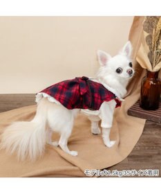 PET PARADISE ペットパラダイス チェック ワンピース 小型犬