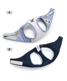 PET PARADISE 犬 ハーネス メッシュ ベスト ハーネス 【Ｓ】 小花柄／マリン