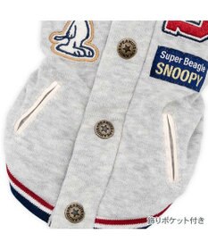 PET PARADISE スヌーピー 遠赤外線 背開き スタジャン 小型犬