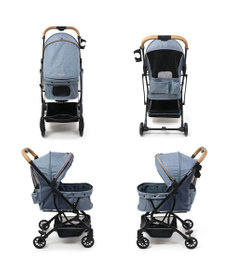 PET PARADISE smooca コンパクト ペットカート 《スモーキーグリーン》