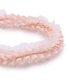 PET PARADISE cherircouture ツイード リボンリード 《ピンク》 ＳＳ～Ｓ