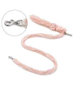 PET PARADISE cherircouture ツイード リボンリード 《ピンク》 ＳＳ～Ｓ