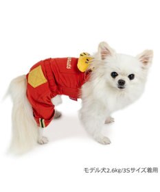 PET PARADISE スヌーピー ウッドストック マスコット付き オーバーオール 小型犬