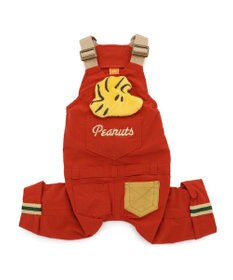 PET PARADISE スヌーピー ウッドストック マスコット付き オーバーオール 小型犬