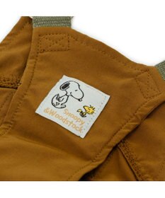 PET PARADISE スヌーピー マスコット付き オーバーオール ブラウン 小型犬