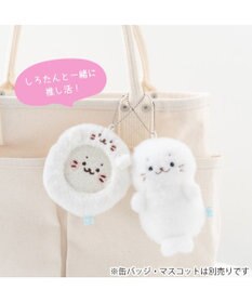 Mother garden しろたん ふわふわ 缶バッジホルダー