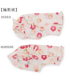 PET PARADISE ペットパラダイス 甚平《梅てまり柄》　小型犬