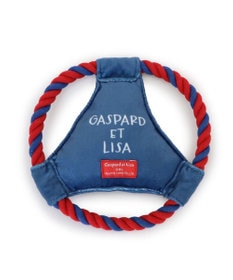 PET PARADISE リサとガスパール  ロープフリスビー トイ