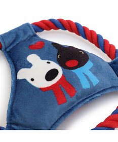 PET PARADISE リサとガスパール  ロープフリスビー トイ