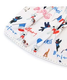 PET PARADISE リサとガスパール エコメイド 天竺 ワンピース 《パリ柄》 小型犬