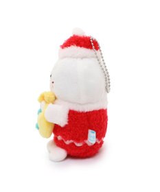 Mother garden しろたん お座り サンタクロース キーホルダー 9cm