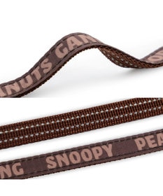 PET PARADISE スヌーピー ハーネス＆リード 《ワッペン柄》 Ｌ 大型犬