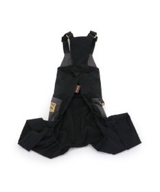 PET PARADISE ペットパラダイス オーバーオール ミリタリ ブラック 【小型犬】