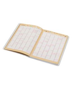 Mother garden しろたん 2024年 スケジュール帳 《シロタン喫茶柄》