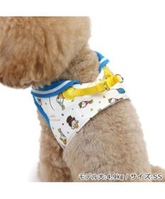 PET PARADISE ディズニー ドナルドダック 90周年 ベストハーネス SS 《パーティー柄》 小型犬