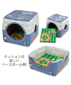 PET PARADISE スヌーピー 野球２ｗａｙ ハウス Ｍ