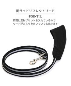 PET PARADISE 両面反射リード ブラック 120cm【ＳＳ~Ｓ】