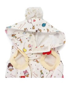 PET PARADISE ディズニー ドナルドダック 90周年 パーカー 《パーティ柄》 小型犬