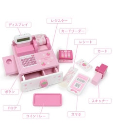 Mother garden マザーガーデン おままごと 木製 ストロベリー レジスター