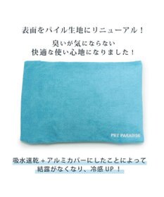 PET PARADISE ペットパラダイス やわらかアイス枕　水色