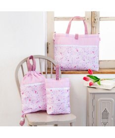 Mother garden マザーガーデン 野いちご シューズバッグ 《小花いちご柄》