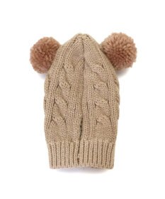 PET PARADISE ペットパラダイス くまちゃん ニット 帽子 小型犬