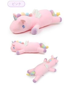 Mother garden マザーガーデン ユニコーン ぷにもち 抱き枕 68cm 《ピンク》