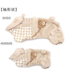 PET PARADISE ペットパラダイス くまちゃん チェックパンツ 小型犬