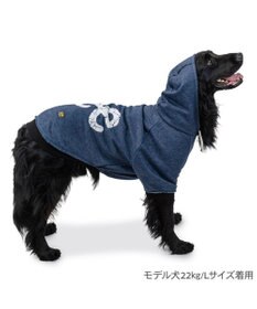 PET PARADISE Lee カットオフ パーカー 《ネイビー》 中型犬 大型犬