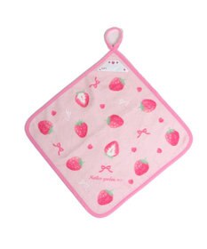 Mother garden マザーガーデン 野いちご タオル5点セット ループタオル2枚 ミニタオル3枚