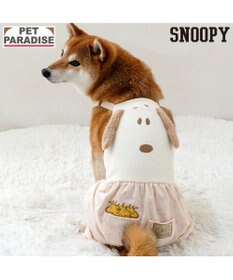 PET PARADISE スヌーピー なかよし オーバーオール 中型犬