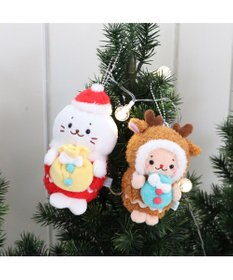 Mother garden しろたん お座り サンタクロース キーホルダー 9cm