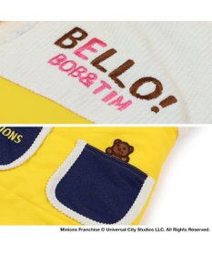 PET PARADISE ミニオン ボブ  遠赤外線 綿入れベスト マフラー付き 中型犬