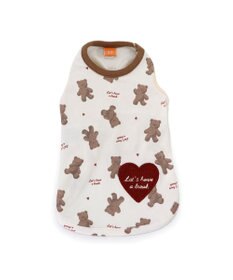 PET PARADISE ペットパラダイス くま  ペティヒート タンクトップ  ハート柄 小型犬