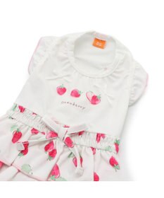 PET PARADISE 犬の服 春夏 ひんやり クール 接触冷感 虫除け 苺 ワンピース 【小型犬】クールマックスエコメイド