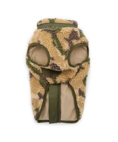 PET PARADISE Lee カモフラージュ ボアベスト 小型犬