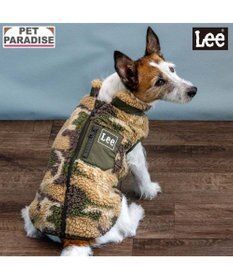 PET PARADISE Lee カモフラージュ ボアベスト 小型犬