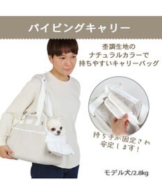 PET PARADISE ペットパラダイス 四角 キャリーバッグ  超小型犬  パイピング