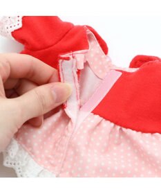 Mother garden マザーガーデン プチマスコット Sサイズ用 着せ替え お洋服 《いちごワンピース》