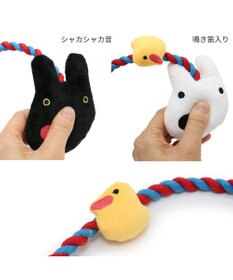 PET PARADISE リサとガスパール お友達 ロープ トイ