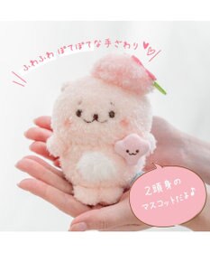 Mother garden しろたん 桜 ぽてぽてマスコット 《らっこいぬ》 単品