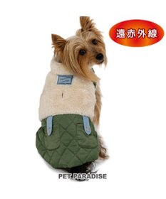 PET PARADISE ペットパラダイス  遠赤外線 ボアキルティング  ベスト 小型犬