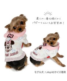 PET PARADISE ディズニー ミニーマウス サーモキープ Tシャツ 《風船柄》 小型犬