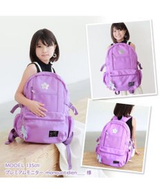 Mother garden マザーガーデン ユニコーン キッズ リュック パープル リフレクターキーホルダー付き