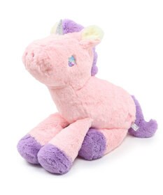 ユニコーンデザインのクマぬいぐるみ ナガノキャラクターズ ほわほわぬいぐるみ（ユニコーンと