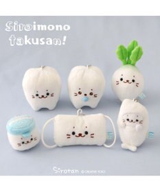 Mother garden しろたん 白いもの マスコットキーホルダー 《マスク》 単品